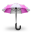 Umbrella Pink Icon 32x32 png